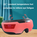 Musical function wireless electric eye massager device with heat